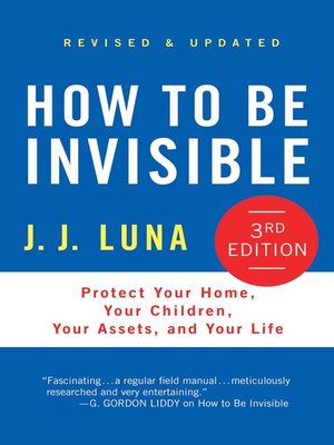cover image of How to Be Invisible